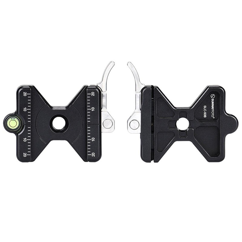 Sunwayfoto SLC-50B 50mm Arca Compatible Lever Lock QR Clamp with