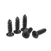 sourcing map M4 x 16mm Wood Screws Phillips Flat Head