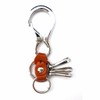 MARKEY Carabiner Keychain CK-8 Nickel Silver