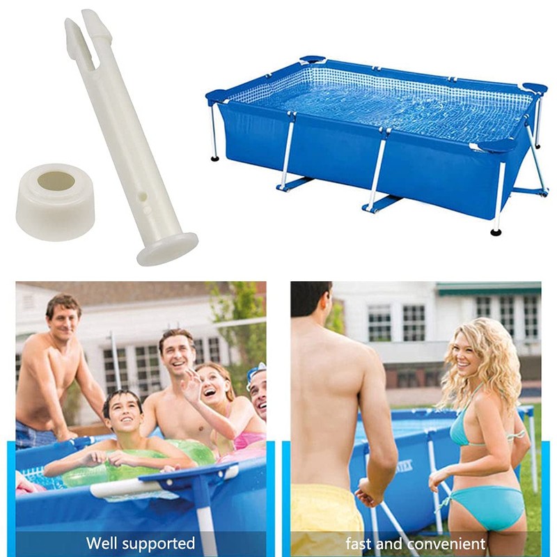 ZDNT 10 Pieces Plastic Pool Joint Pins Set Plastic Replacement