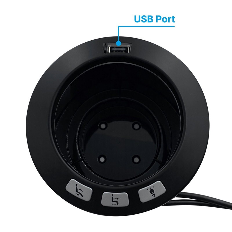 Raffel Systems CHB R1ULBL 02 Theater Cup Holder for Power