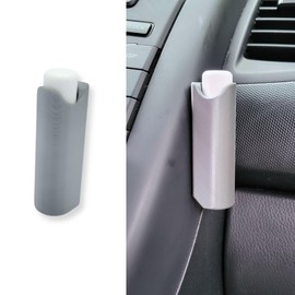 Stonezaic Playful, Youthful Lip Balm Holder for Car - Grey