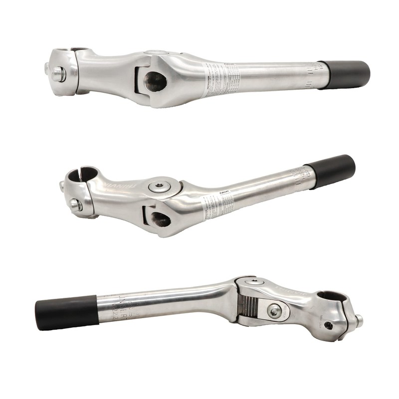 Thinvik Bike Quill Stem, 25.4mm Quill Shaft Diameter, Angle Adjustable