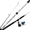 Okuma TXP-1002-80 Tundra Pro Spinning Combo, 80, 10' Length 2pc,
