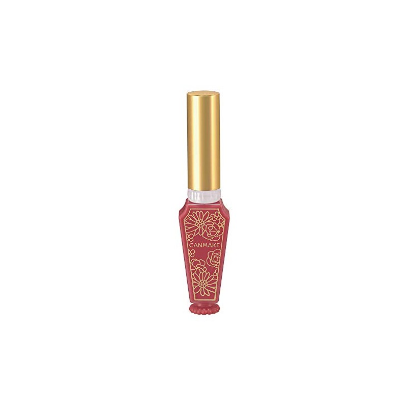 Canmake Lip Tint Mat 02, Red, 0.2 oz (5 g)