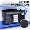 TAILI Extra Large Moving Bags, 8 Pack Black Heavy Duty