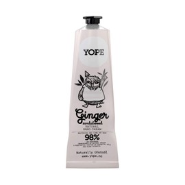 Yope Natural Hand Cream | 98% Natural Ingredients | Ginger & Sandalwood | Shea Butter | Vegan Hand Cream | 100 ml