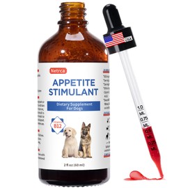 Appetite Stimulant for Dogs - Vitamin B12 (Methylcobalamin) Liquid Supplement - Boosts Appetite, Energy, and Mood - 60 ml