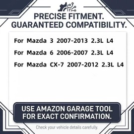 Engine Valve Cover Gasket Set Fits for Mazda 3 2007-2013,Mazda 6 2006-2007,CX-7 2007-2012,2.3L L4,VS50757R