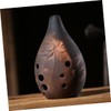 Levemolo Xun 10 Holes Ceramic Ocarina Unique Ancient Chinese Instrument