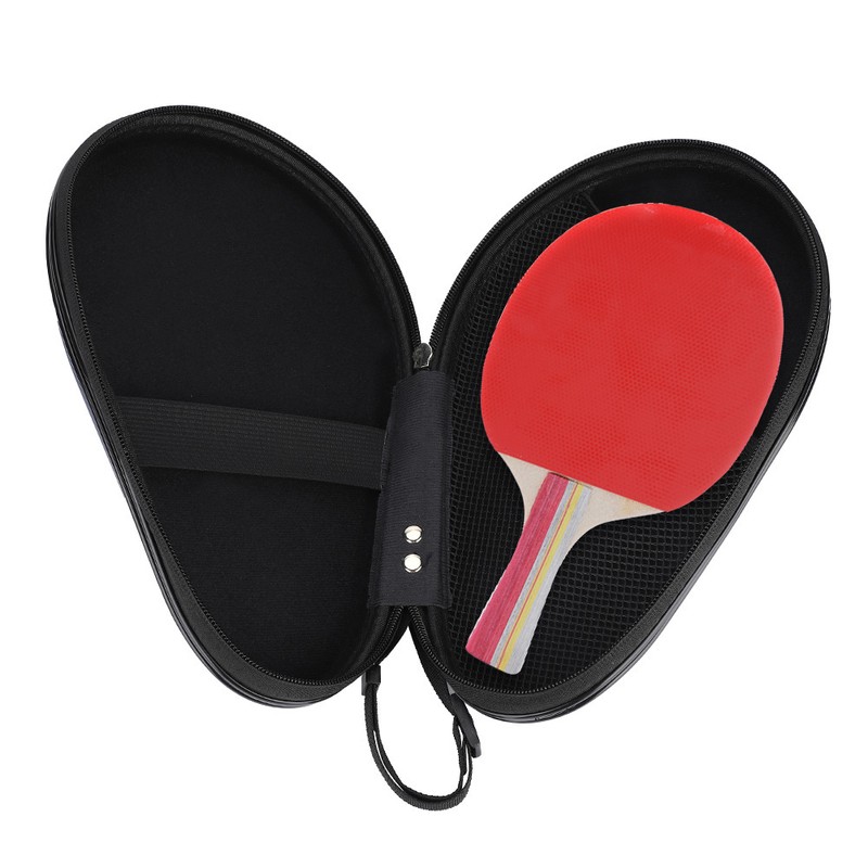 HUIESON Waterproof PU Table Tennis Racket Case Ping Pong Paddle