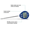 DeltaTrak 11050 FlashCheck Waterproof Lollipop Min/Max Auto-Cal Thermometer