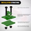 Nilight 2PCS Tractor Bucket Grab Hook 3/8'' Heavy Duty Drop