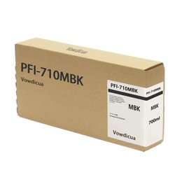 PFI-710MBK PFI-710 Ink Tank 700 ml 1-Pack (Matte Black) Compatible PFI-710 MBK Replacement for Canon iPF TX-2000 TX-3000 TX-4000 Printers
