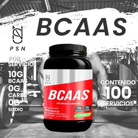 Bcaas  Glutamina Aminoácidos Psn 500g Varios Sabores