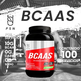Bcaas  Glutamina Aminoácidos Psn 500g Varios Sabores