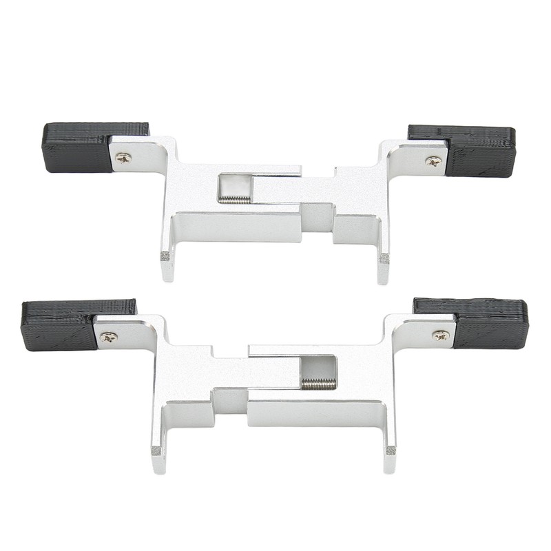 Water Pump Bracket Silver Aluminum Alloy Desktop Mounting Stand for