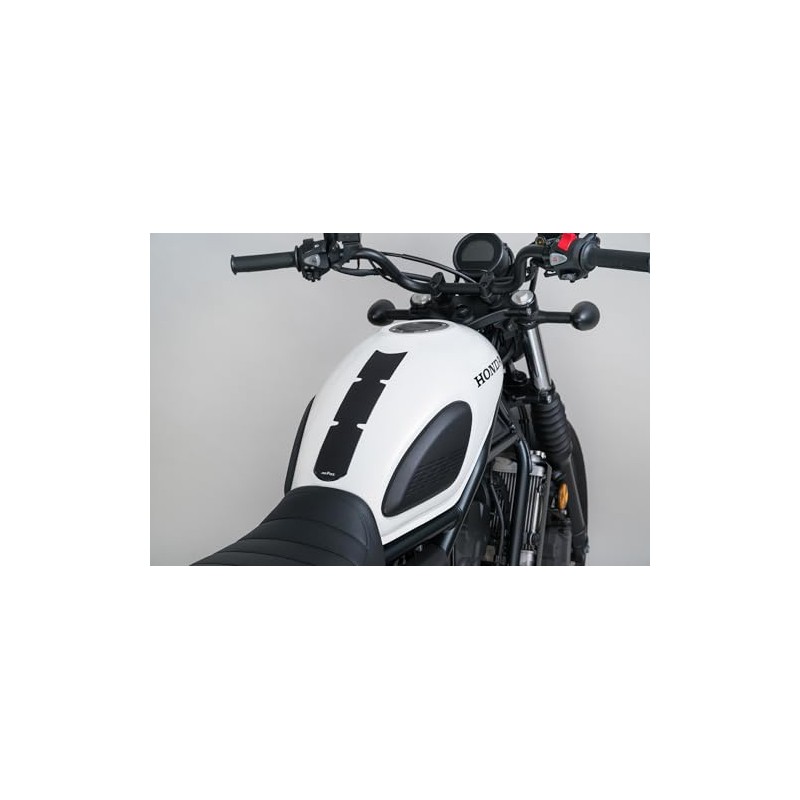 Tanax MF-4777 Motofiz Tank Pad 13 for Motorcycles, Black