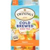 Twinings' Cold Brewed Peach Black Tea Bags - 20 count