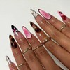 MISUD Press on Nails - Long Stiletto Glue on Nails