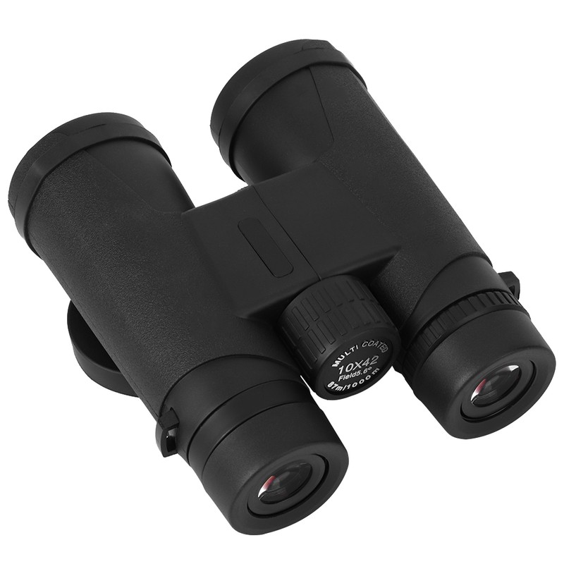 10X42 Binoculars BAK4 Portable Telescope with Universal Cilp for Outdoor