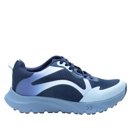 Alegria Women's ReBounce Exhault Sport Lightweight Athletic Shoe Mesh Upper Galaxy Blue Sz 9 M US