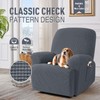 TAOCOCO Oversized Recliner Chair Covers, 1 Seater Streach Recliner Covers
