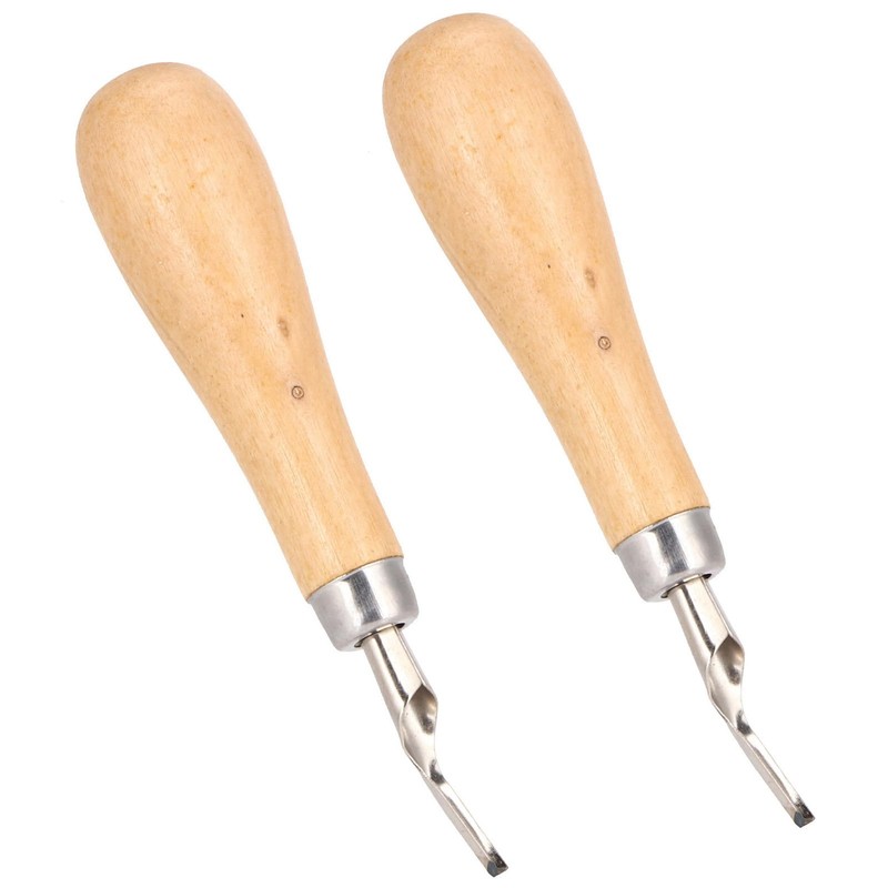 Set of 2 Linoleum Cutter Set Lino Carving Tools for