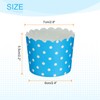sourcing map 100Pcs Paper Baking Cups 6oz Greaseproof Disposable Bulk