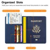 Fintie Passport Protective Cover - Premium Faux Leather Passport Holder