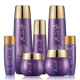 Meoncell 5-piece basic cosmetics set skin lotion essence cream basic set Yejihu red ginseng / 메온셀 5종 기초화장품세트 스킨로션 에센스 크림 기초세트 예지후 홍삼