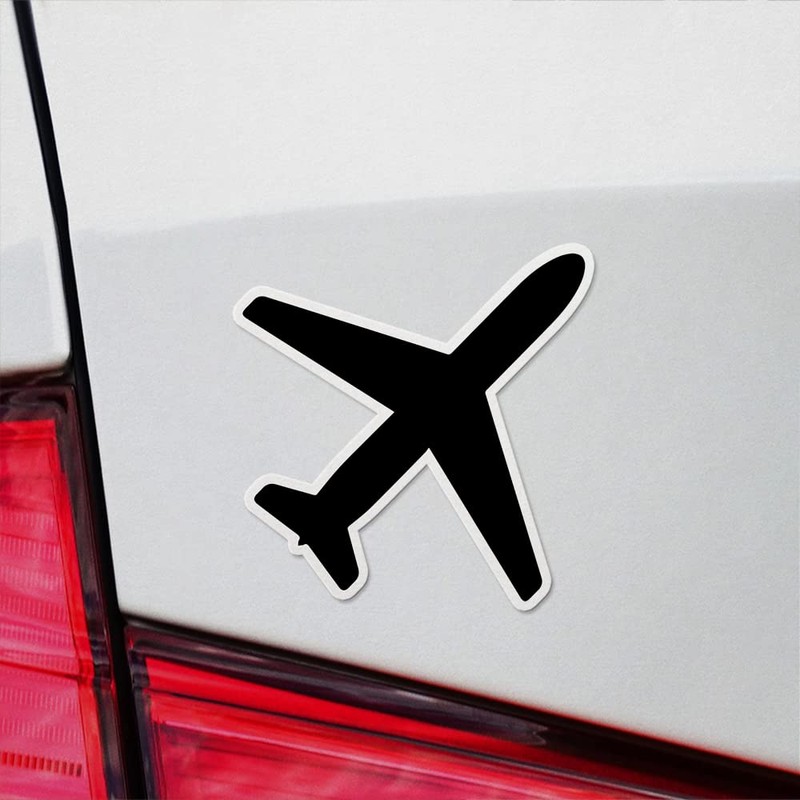 Decal Stickers Of Airplane Aviation Airline Plane Top Premium Indoor