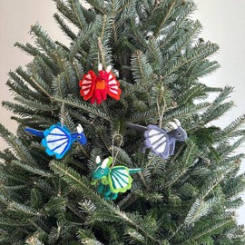 Dragon Ornament, Dragon Christmas Ornament, Felt Flying Dragon Christmas Ornament, Kids-Friendly Holiday Decor, Flying Dragon Ornaments, Fantasy Tree Hanging Decoration, Festive Dragon Christmas Decor