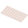 100pcs Shaped Paper Clips Electroplating Rose Gold Series Metal Portable