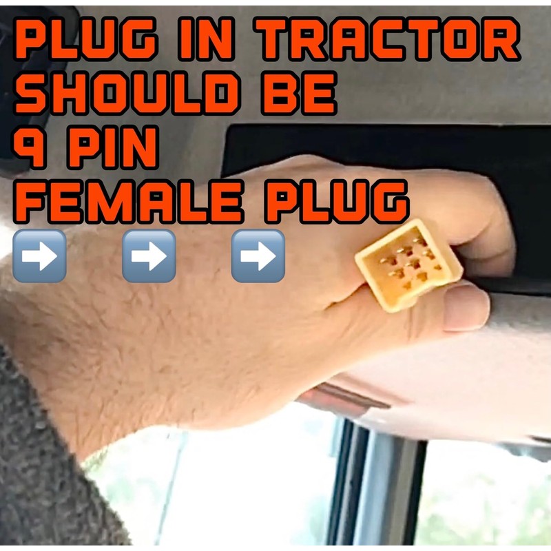 Generic Tractor Radio with Easy Plug & Play Harness AM