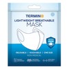 Termin8 Lightweight Breathable Reusable Face Mask for Adults, Machine Washable
