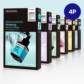 MEDIHEAL Wrapping Serum Mask Sheet 4ea - Collagen Firming Volume 4ea