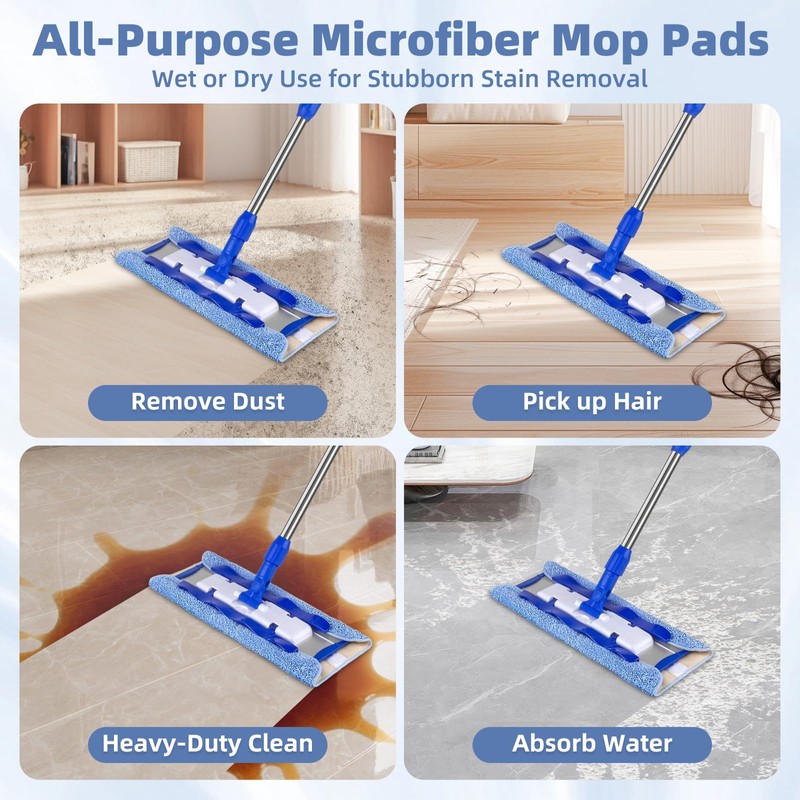 2 in 1 Microfiber Cleaning Cloth Compatible with MR SIGA