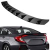 FINDAUTO ABS Rear Roof 9 Shark Fin Style Spoiler Wing