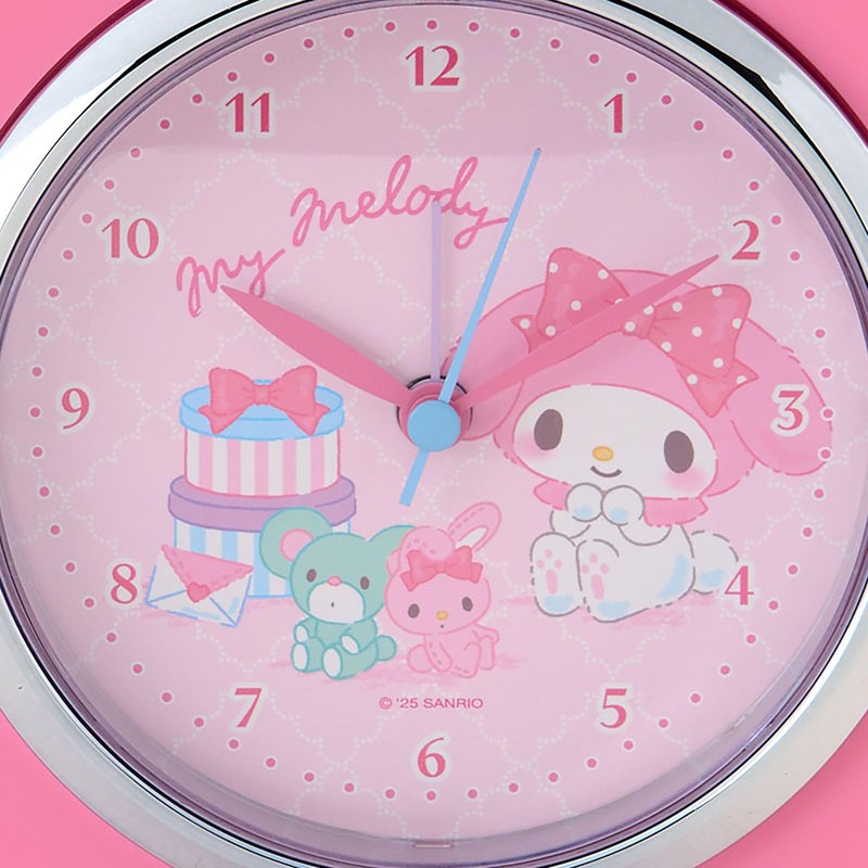 Sanrio 306673 My Melody Alarm Clock, ABS Resin, Light Included