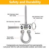 Awroutdoor Ceiling Hook Swing, Swing Hook, Hanging Hook with Screw