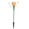 4Pcs Outdoor Solar Power Tulip LED Flower Light Waterproof Garden