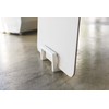 Yamazaki Industries 3845 Compact Diatomaceous Earth Bath Mat Stand, Tower,