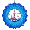 CIM Metal Wind Chime - Rainbow Lighthouse Blue - 200