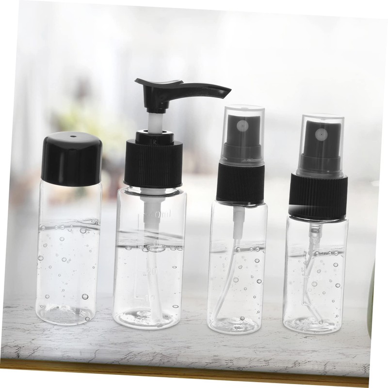 VICASKY 1 Set Refillable Travel Bottle Cosmetic Dispenser Kit for
