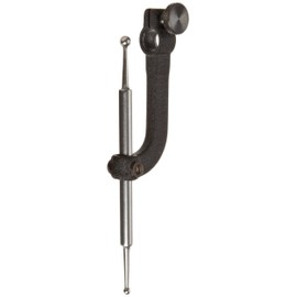 Starrett 670B AGD Indicator Hole Attachment, 1.6875" Hole Depth, 0.375" Stem Dia., 0-0.5625"/0-14mm Range