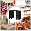 Manicure Table MDF Single Door 4 Drawers With Fan Nail