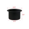 Wealrit 2 Pcs Metal Couch Cup Holder 4.13" x 3.15"
