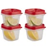 Utensilux Food Storage Containers, Half Cup Food Storage Containers, 9