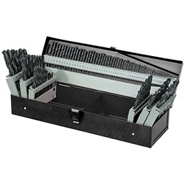 115 Pc High Speed Steel Drill Bit Set with Index New 90 Day Warranty